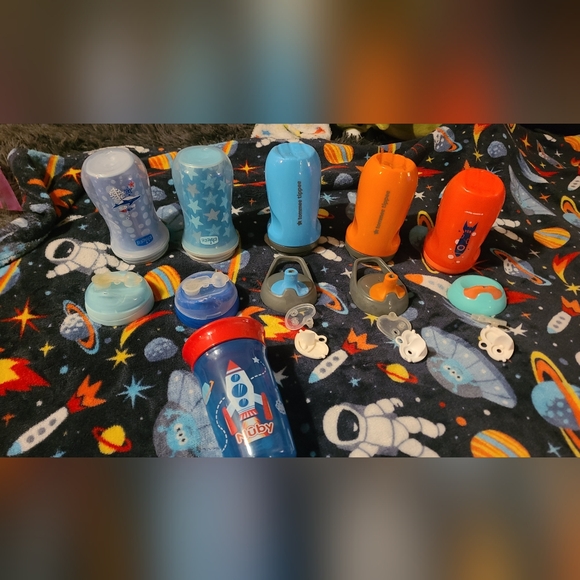 6 Sippy Cup Lot - Picture 1 of 8
